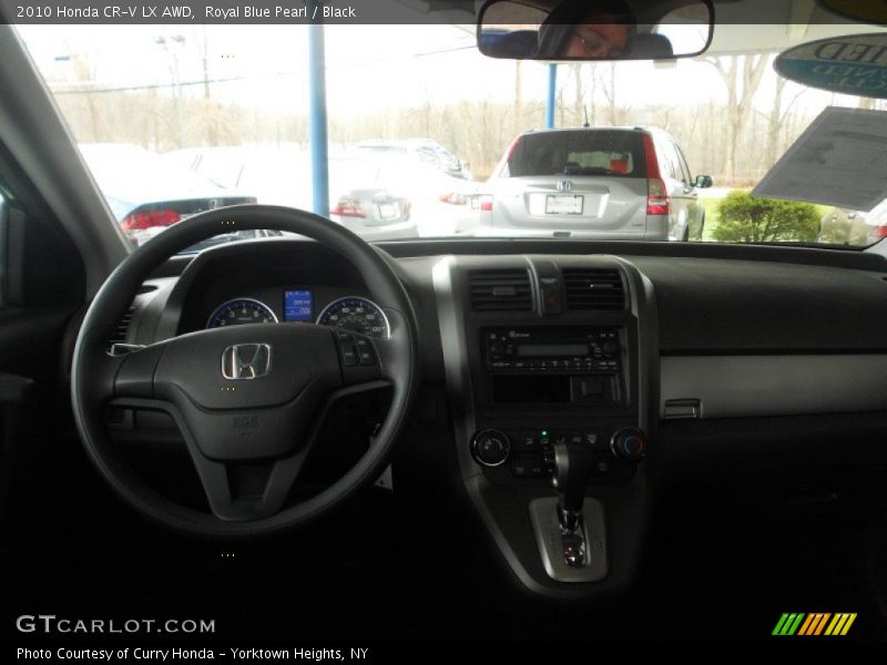 Royal Blue Pearl / Black 2010 Honda CR-V LX AWD