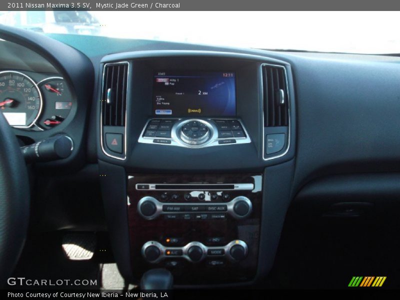Mystic Jade Green / Charcoal 2011 Nissan Maxima 3.5 SV