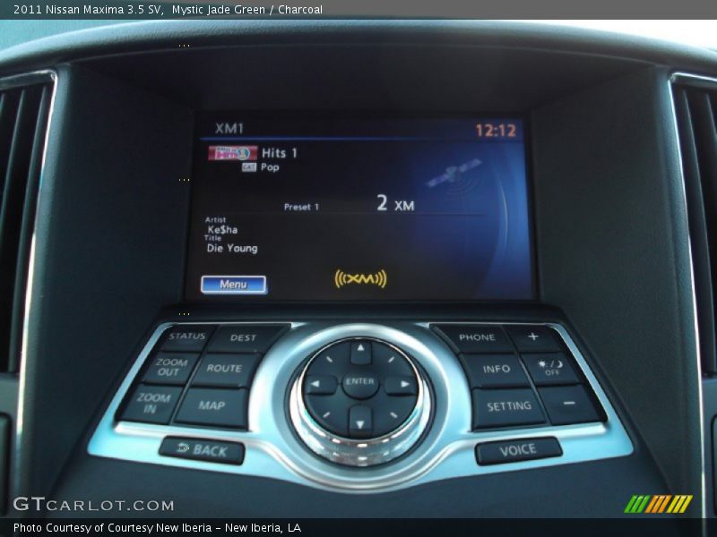 Mystic Jade Green / Charcoal 2011 Nissan Maxima 3.5 SV
