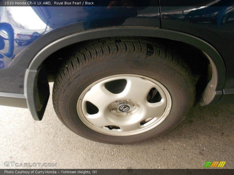 Royal Blue Pearl / Black 2010 Honda CR-V LX AWD