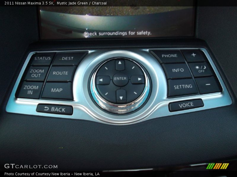 Mystic Jade Green / Charcoal 2011 Nissan Maxima 3.5 SV