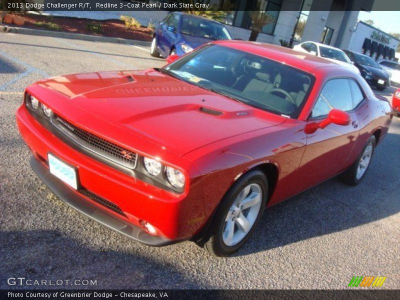 Redline 3-Coat Pearl / Dark Slate Gray 2013 Dodge Challenger R/T