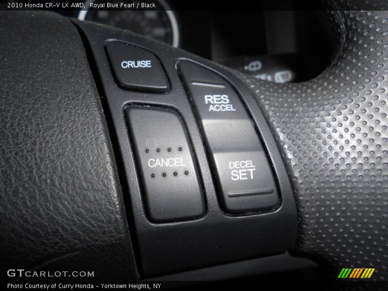 Royal Blue Pearl / Black 2010 Honda CR-V LX AWD