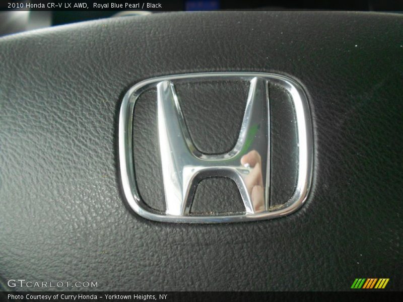 Royal Blue Pearl / Black 2010 Honda CR-V LX AWD