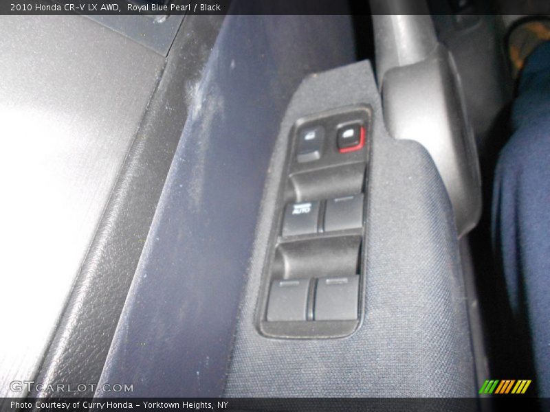 Royal Blue Pearl / Black 2010 Honda CR-V LX AWD