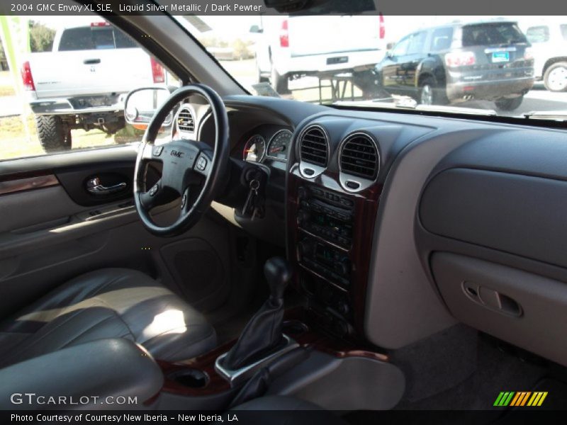 Liquid Silver Metallic / Dark Pewter 2004 GMC Envoy XL SLE
