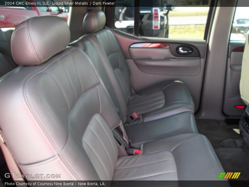 Liquid Silver Metallic / Dark Pewter 2004 GMC Envoy XL SLE