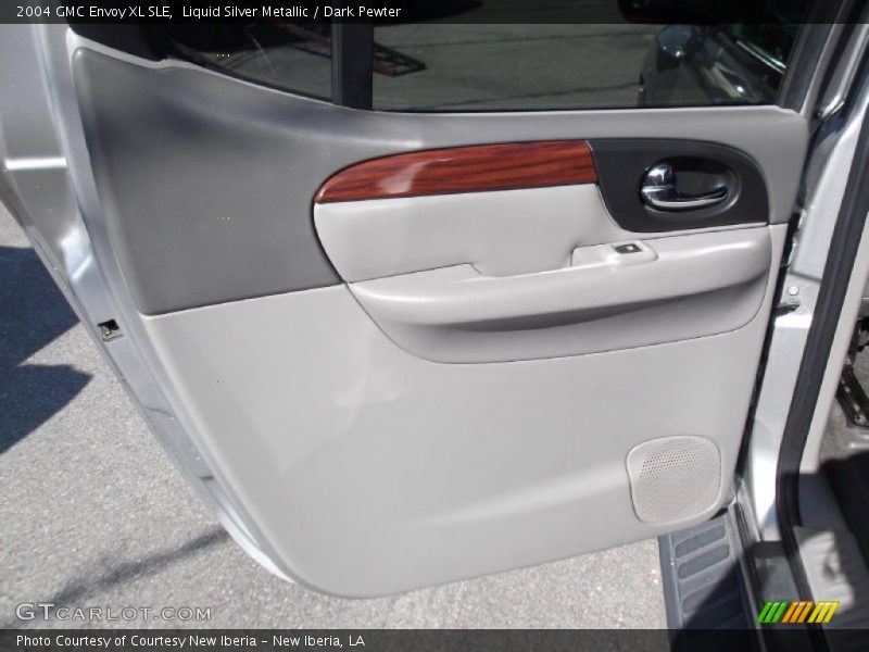 Liquid Silver Metallic / Dark Pewter 2004 GMC Envoy XL SLE