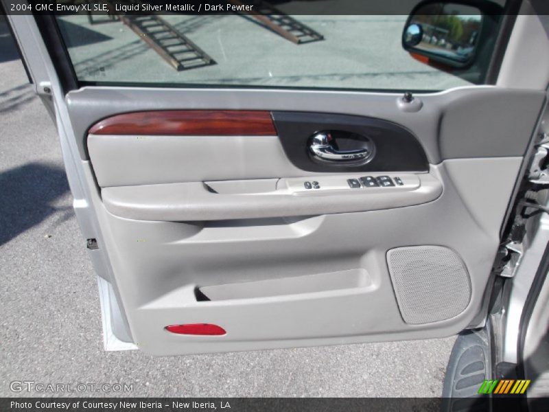 Liquid Silver Metallic / Dark Pewter 2004 GMC Envoy XL SLE