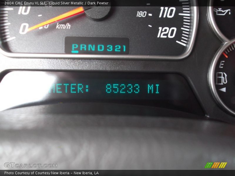 Liquid Silver Metallic / Dark Pewter 2004 GMC Envoy XL SLE