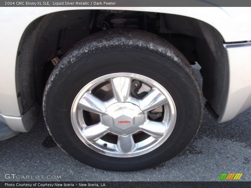 Liquid Silver Metallic / Dark Pewter 2004 GMC Envoy XL SLE