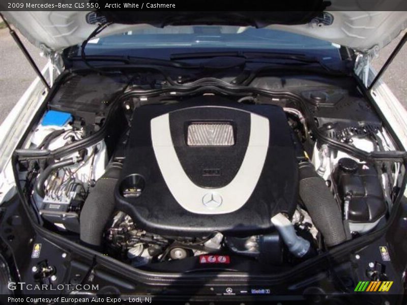 Arctic White / Cashmere 2009 Mercedes-Benz CLS 550