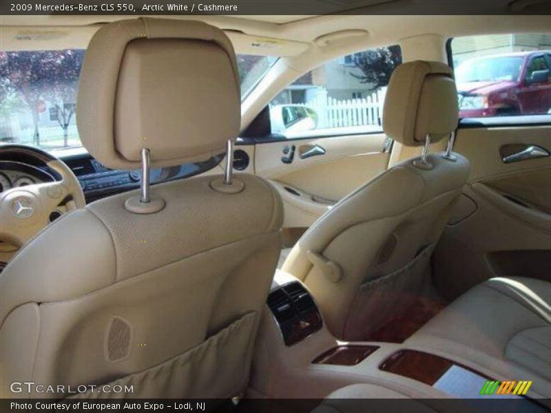 Arctic White / Cashmere 2009 Mercedes-Benz CLS 550