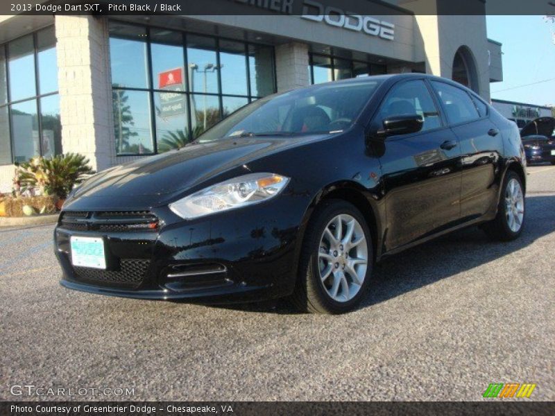 Pitch Black / Black 2013 Dodge Dart SXT