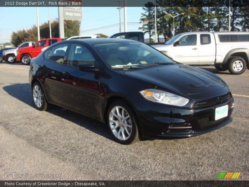 Pitch Black / Black 2013 Dodge Dart SXT