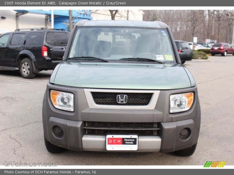Galapagos Green Metallic / Gray/Green 2005 Honda Element EX AWD