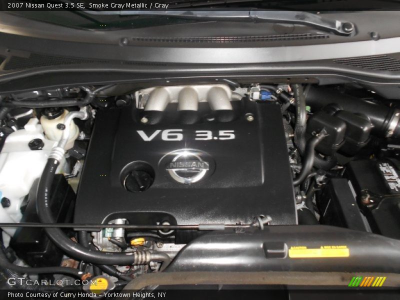 Smoke Gray Metallic / Gray 2007 Nissan Quest 3.5 SE