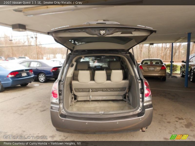 Smoke Gray Metallic / Gray 2007 Nissan Quest 3.5 SE