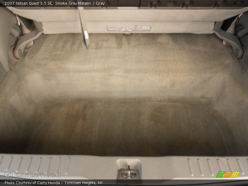 Smoke Gray Metallic / Gray 2007 Nissan Quest 3.5 SE
