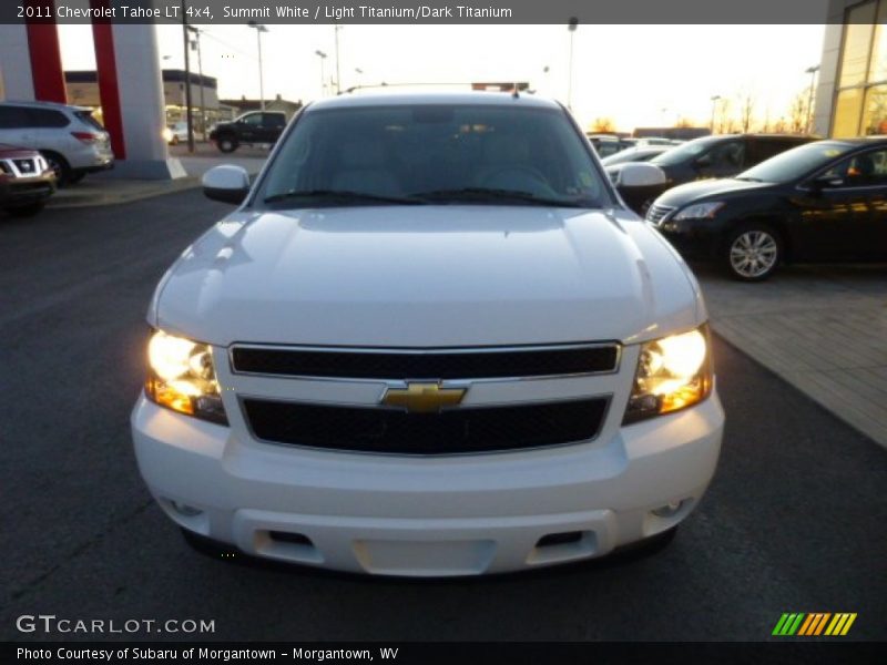 Summit White / Light Titanium/Dark Titanium 2011 Chevrolet Tahoe LT 4x4