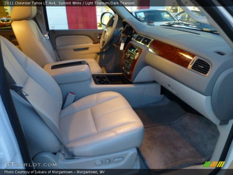 Summit White / Light Titanium/Dark Titanium 2011 Chevrolet Tahoe LT 4x4