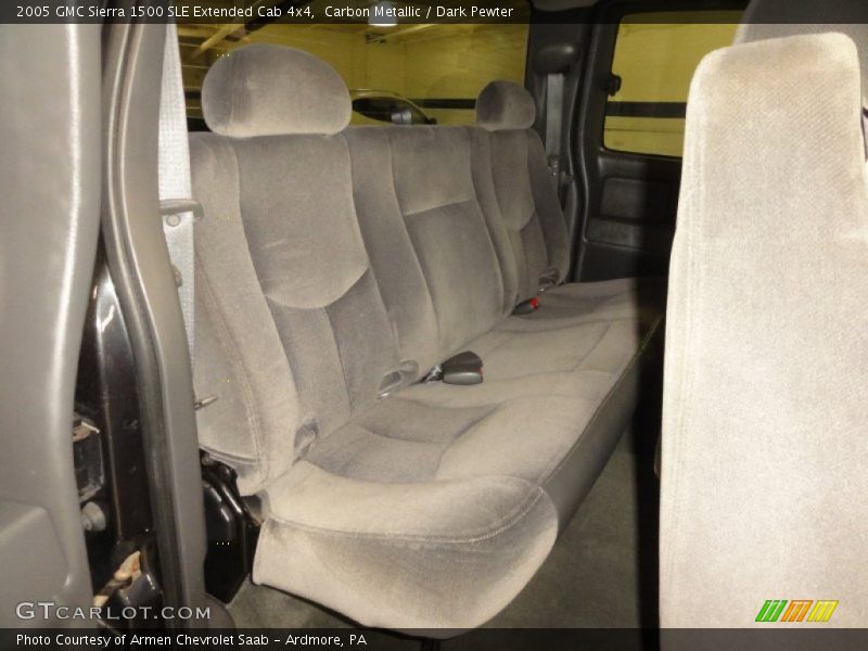 Carbon Metallic / Dark Pewter 2005 GMC Sierra 1500 SLE Extended Cab 4x4
