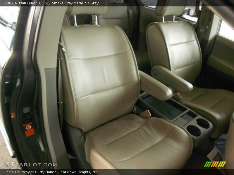 Smoke Gray Metallic / Gray 2007 Nissan Quest 3.5 SE