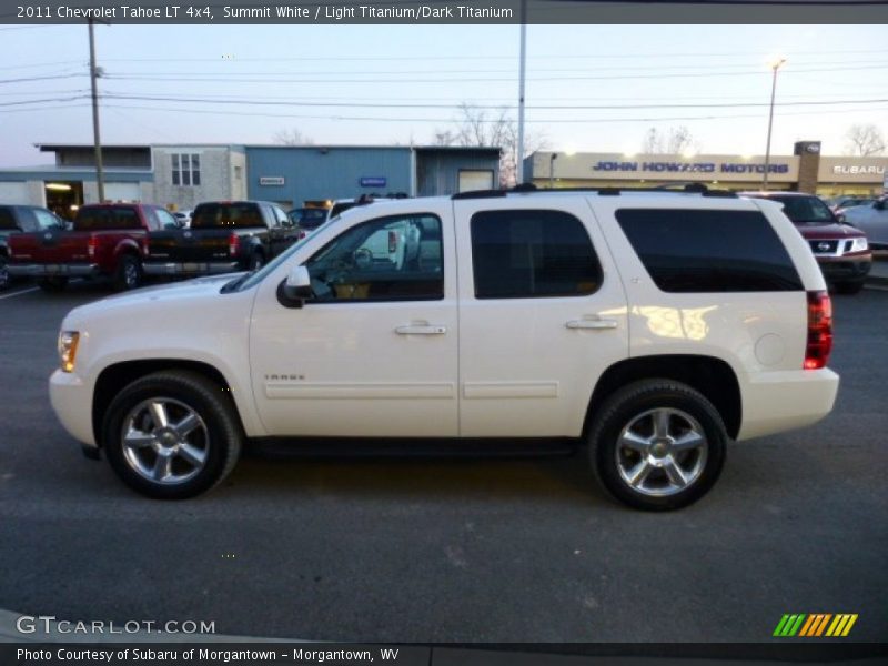 Summit White / Light Titanium/Dark Titanium 2011 Chevrolet Tahoe LT 4x4