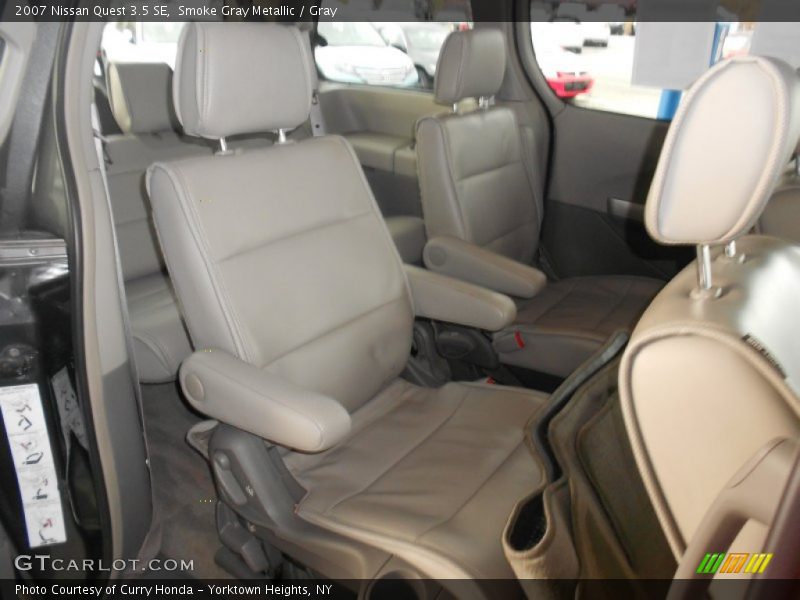 Smoke Gray Metallic / Gray 2007 Nissan Quest 3.5 SE