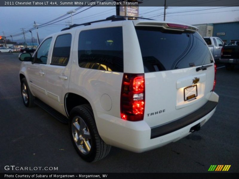 Summit White / Light Titanium/Dark Titanium 2011 Chevrolet Tahoe LT 4x4