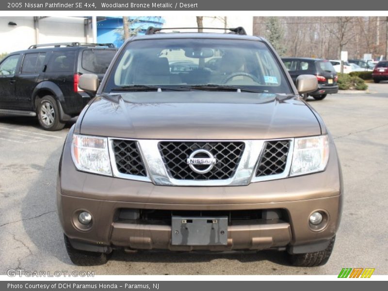 Woodland Bronze Metallic / Desert 2005 Nissan Pathfinder SE 4x4