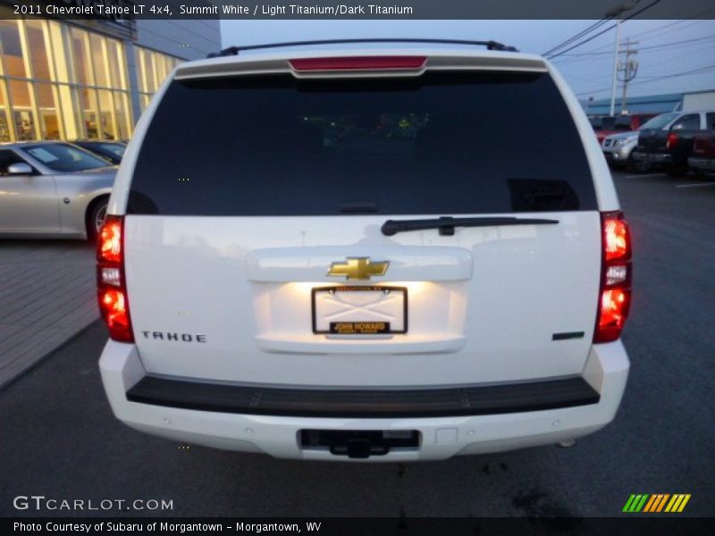 Summit White / Light Titanium/Dark Titanium 2011 Chevrolet Tahoe LT 4x4