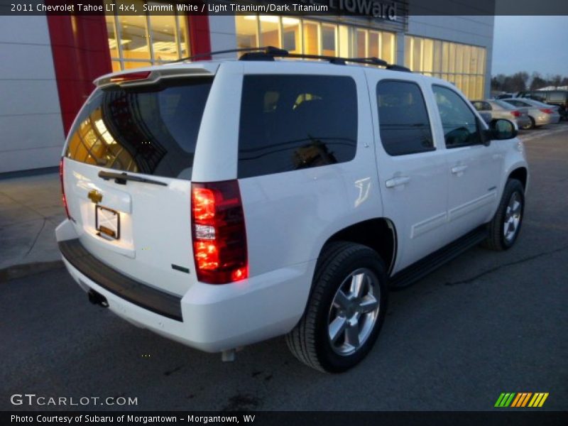 Summit White / Light Titanium/Dark Titanium 2011 Chevrolet Tahoe LT 4x4