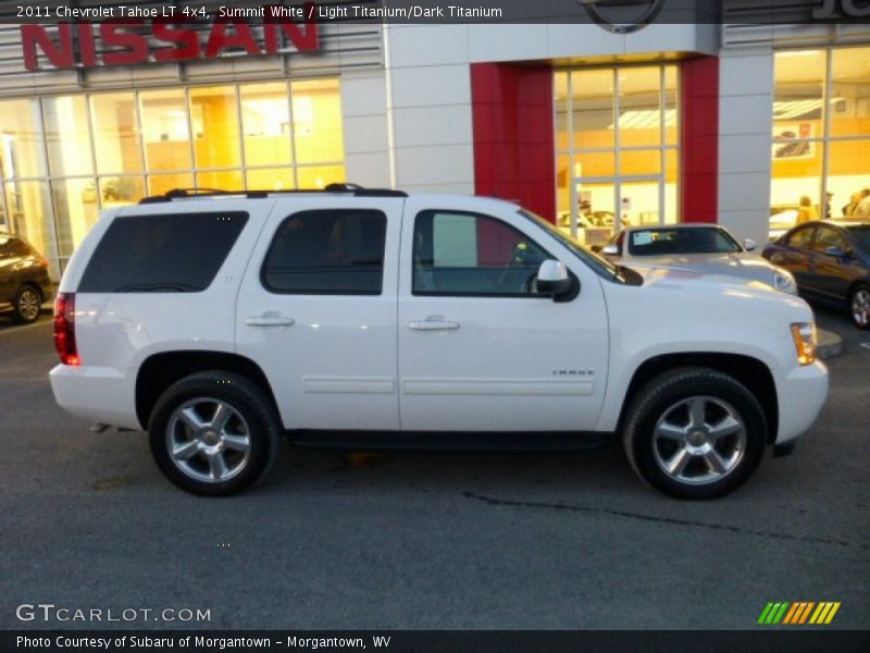 Summit White / Light Titanium/Dark Titanium 2011 Chevrolet Tahoe LT 4x4