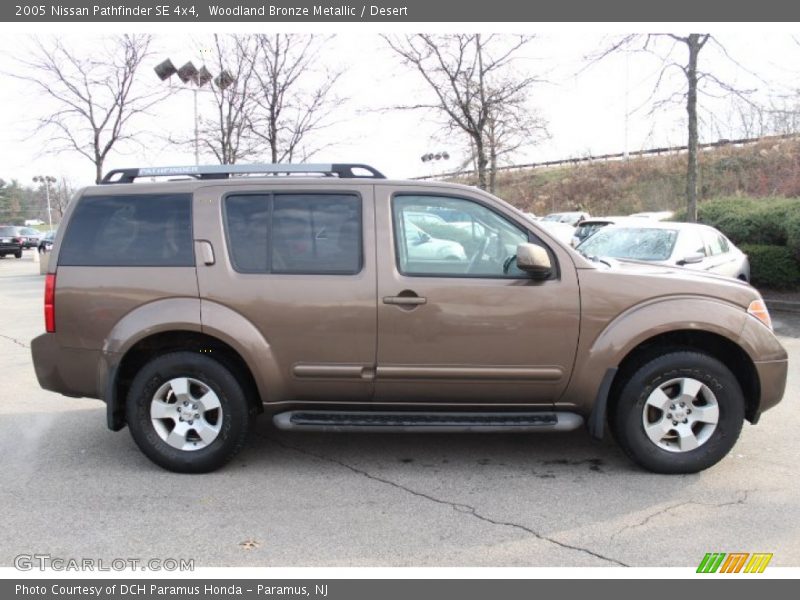 Woodland Bronze Metallic / Desert 2005 Nissan Pathfinder SE 4x4