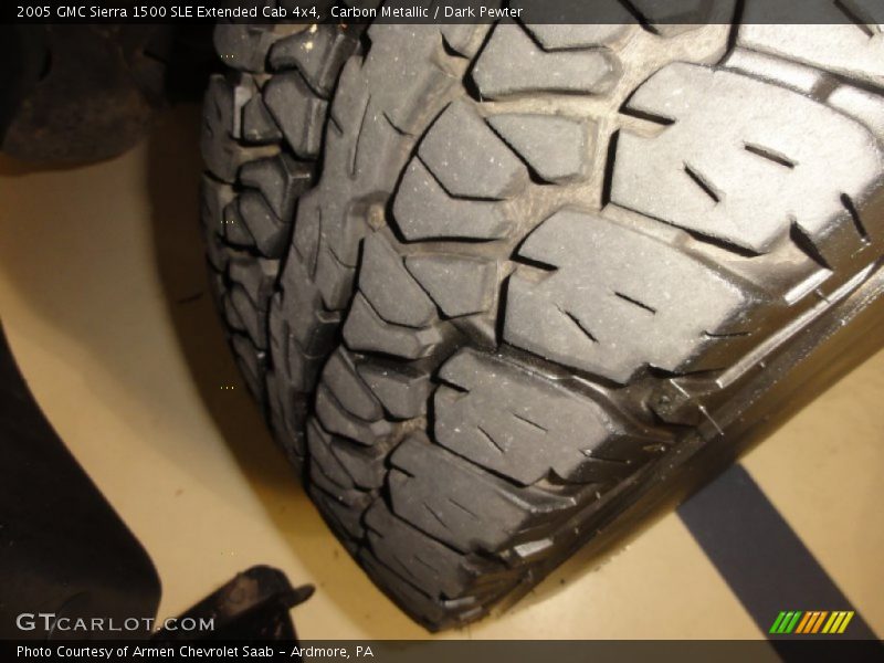 Carbon Metallic / Dark Pewter 2005 GMC Sierra 1500 SLE Extended Cab 4x4