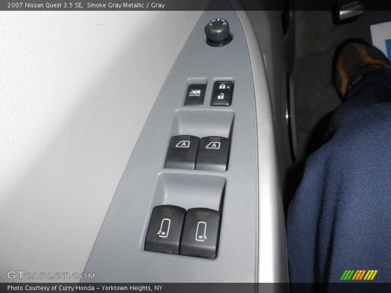 Smoke Gray Metallic / Gray 2007 Nissan Quest 3.5 SE