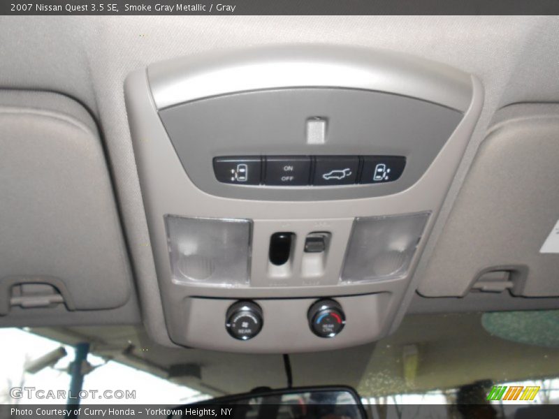 Smoke Gray Metallic / Gray 2007 Nissan Quest 3.5 SE