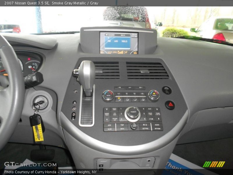 Smoke Gray Metallic / Gray 2007 Nissan Quest 3.5 SE