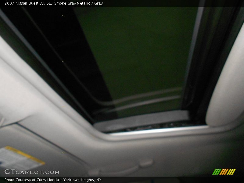 Smoke Gray Metallic / Gray 2007 Nissan Quest 3.5 SE