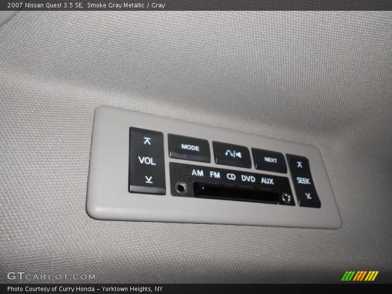 Smoke Gray Metallic / Gray 2007 Nissan Quest 3.5 SE