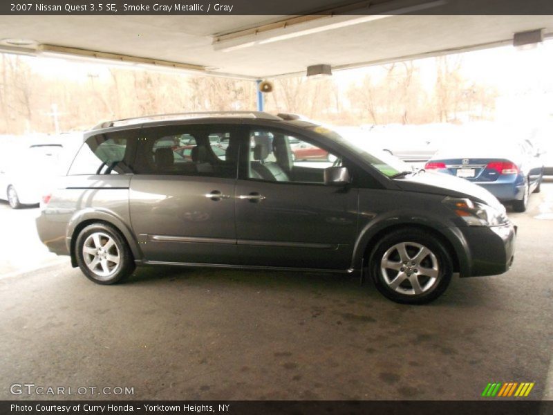 Smoke Gray Metallic / Gray 2007 Nissan Quest 3.5 SE