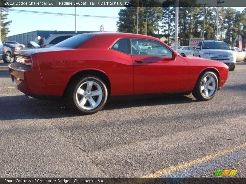Redline 3-Coat Pearl / Dark Slate Gray 2013 Dodge Challenger SXT