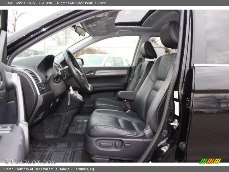 Nighthawk Black Pearl / Black 2008 Honda CR-V EX-L 4WD