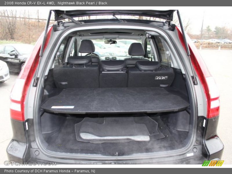 Nighthawk Black Pearl / Black 2008 Honda CR-V EX-L 4WD
