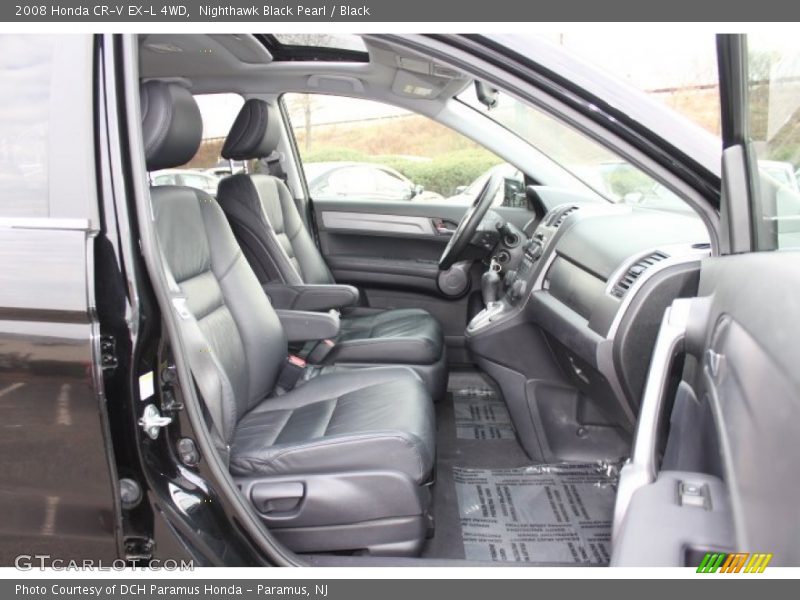 Nighthawk Black Pearl / Black 2008 Honda CR-V EX-L 4WD