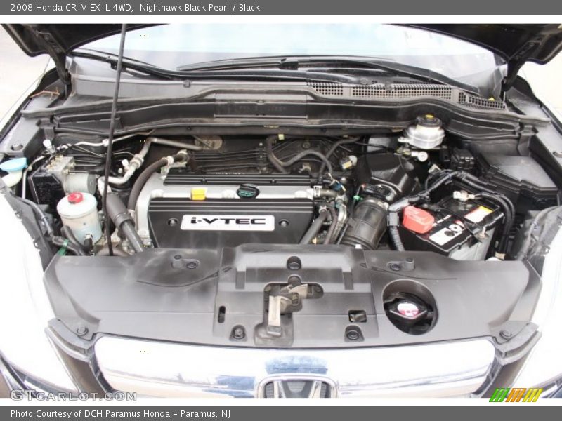 Nighthawk Black Pearl / Black 2008 Honda CR-V EX-L 4WD