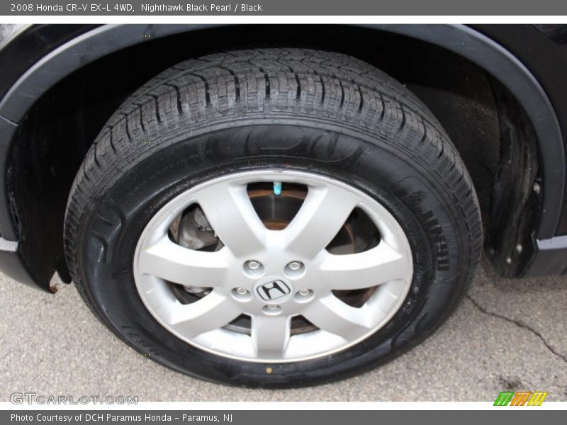 Nighthawk Black Pearl / Black 2008 Honda CR-V EX-L 4WD