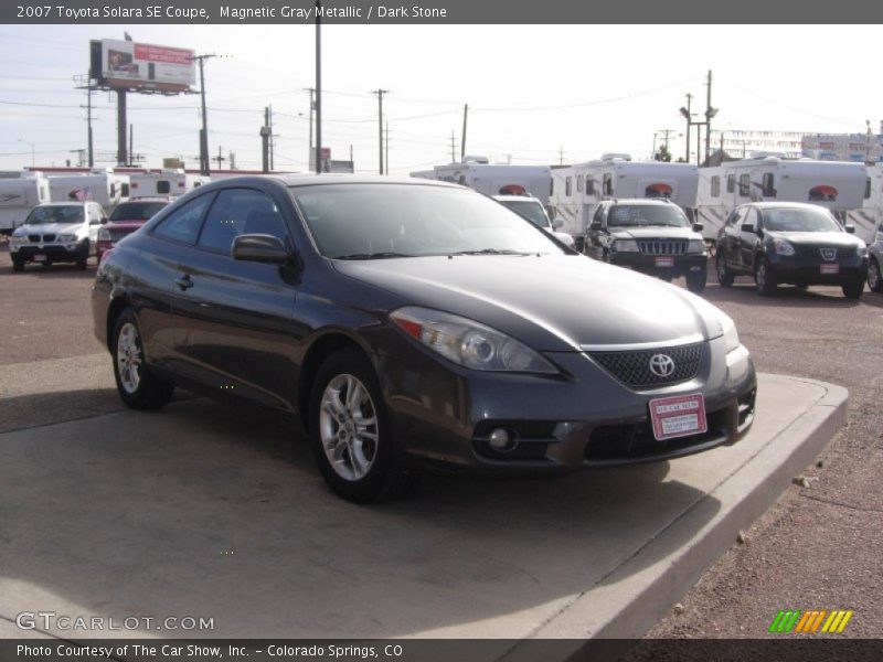 Magnetic Gray Metallic / Dark Stone 2007 Toyota Solara SE Coupe