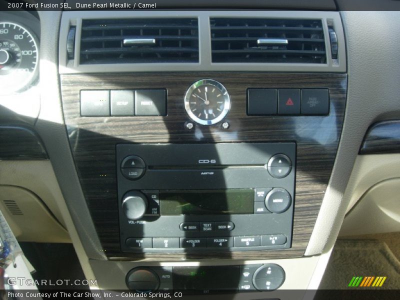 Dune Pearl Metallic / Camel 2007 Ford Fusion SEL